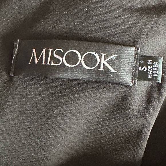 Misook chevron Knit Sheath  Blue, Black, White Dress Size S Pull Over Go… - Picture 9 of 9